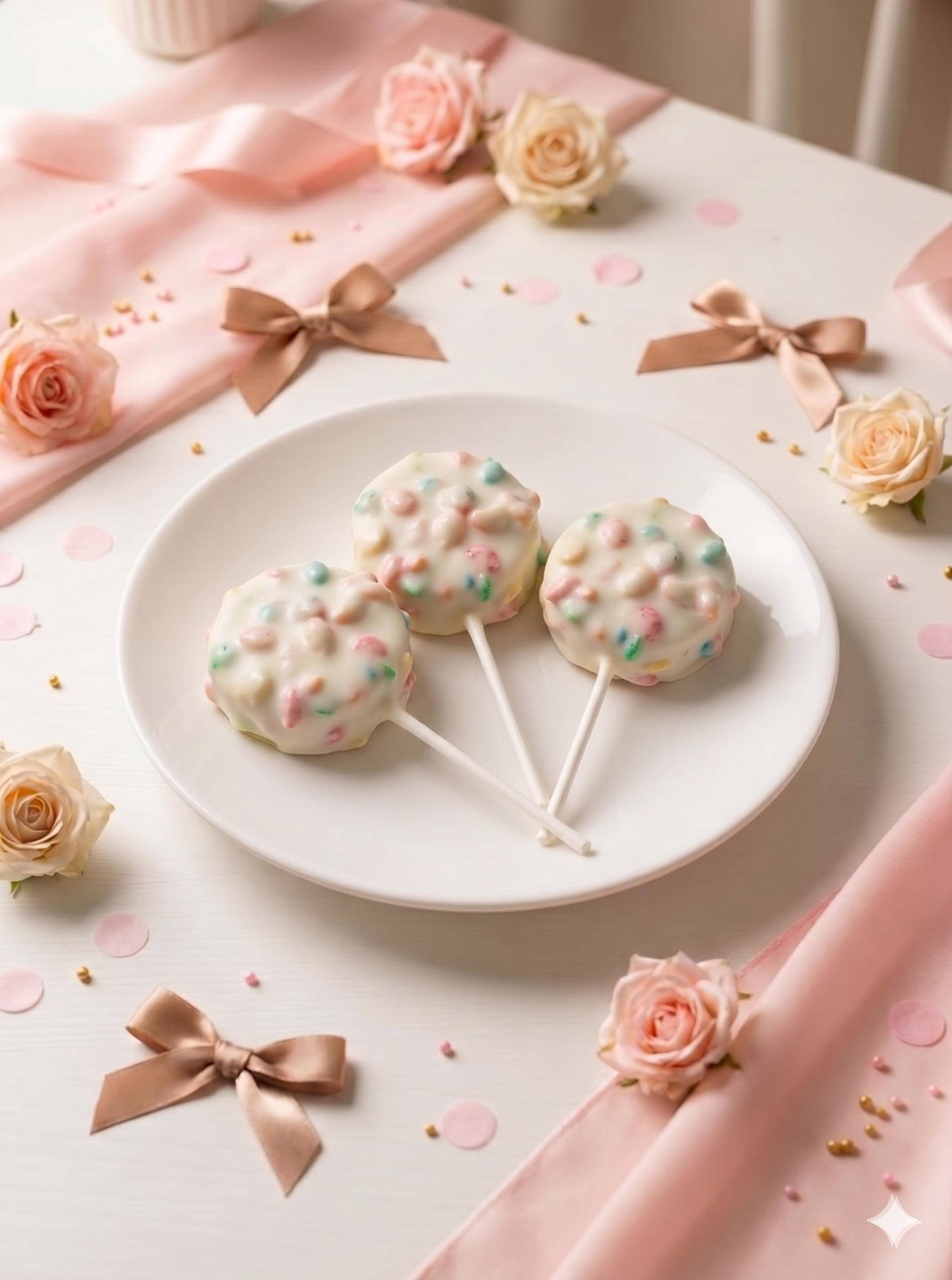 Fruity Pebbles Cake Pop