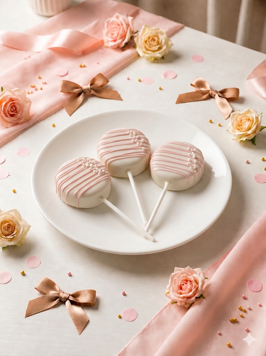 Strawberry Dream Cake Pop